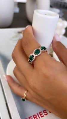 טבעת אמרלדים ירוקים, טבעת אינטרנטי