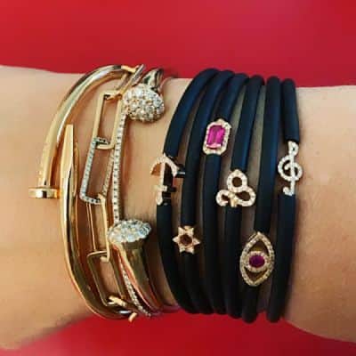 עוגן משובץ יהלומים