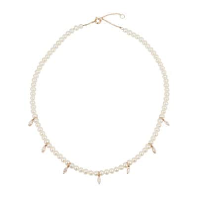 שרשרת פנינים עם מרקיזות מוסונייט