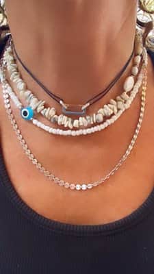 שרשרת חוליה, אטב, אמייל