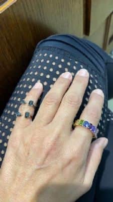 טבעת צבעונית