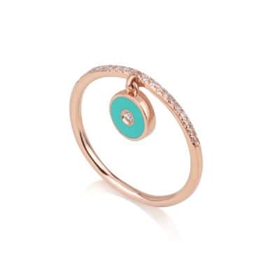 טבעת עין נופלת , טבעת עין הרע