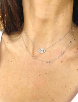 שרשרת יהלומים כוסות