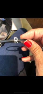 צמיד לגבר ,אותיות ללא שיבוץ , אותיות זהב חלק 14K