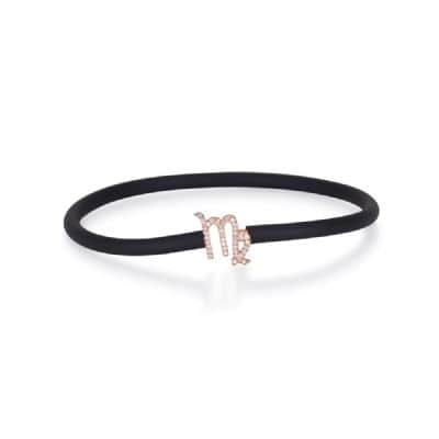 צמיד סמל המזל משובץ יהלומים