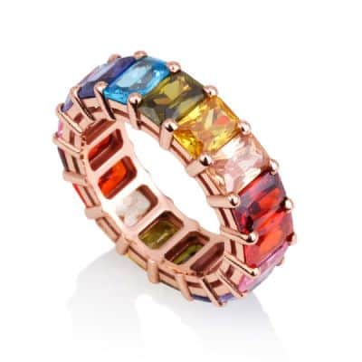 טבעת צבעונית