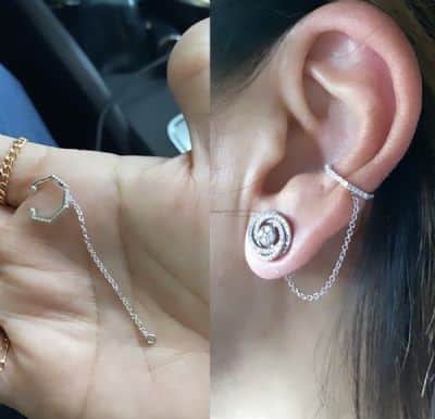 תוספת שרשרת ביטחון לעגיל חובק