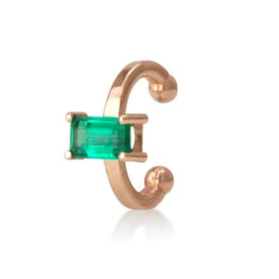 עגיל הליקס אמרלד באגט